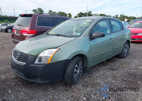 2007 Nissan Sentra 2.0S from USA, damaged, VIN 3N1AB61E47L701622